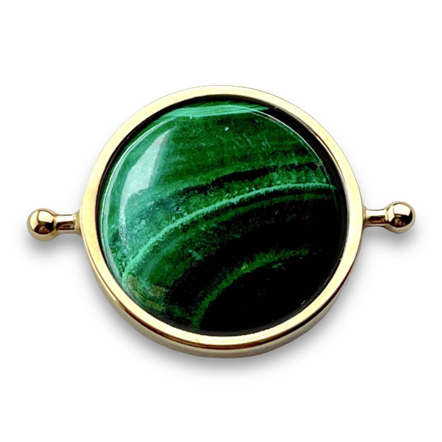 CONQUERing - Malachite Round Crystal Element