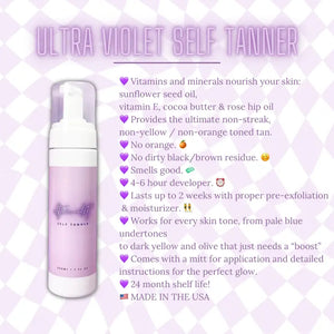 ULTRA VIOLET TANNING MOUSSE