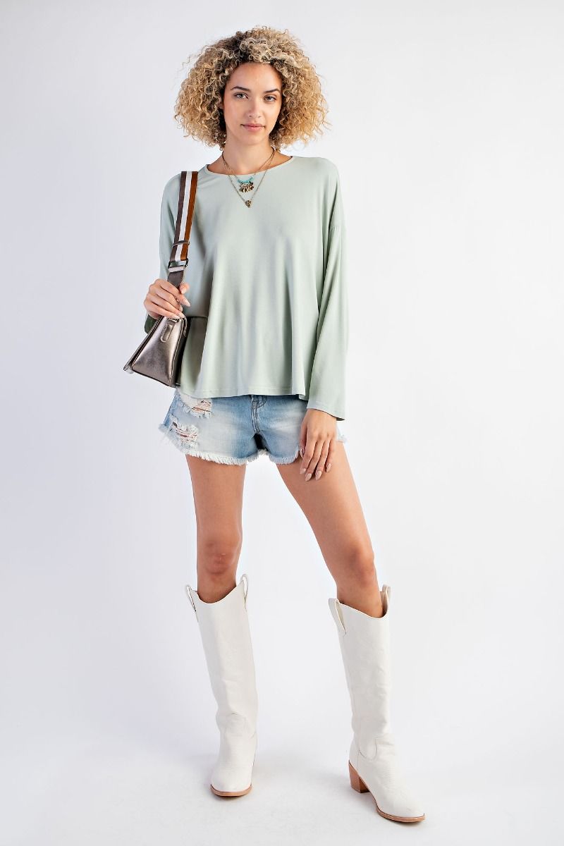 EASEL DOLMAN SLEEVE