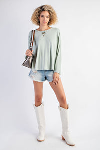 EASEL DOLMAN SLEEVE