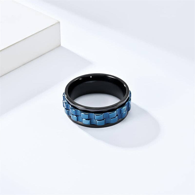 Spinner Band Ring in Stainless Steel