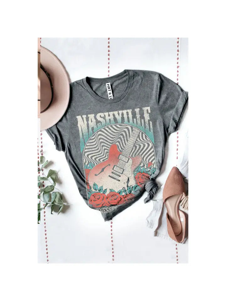 Nashville  Short Sleeve Graphic Tee