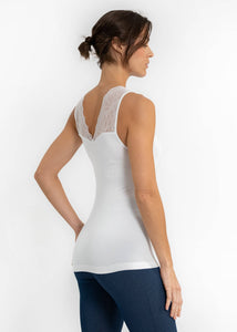 ELIETIAN - Lace Inset Top