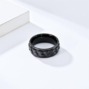Spinner Band Ring in Stainless Steel