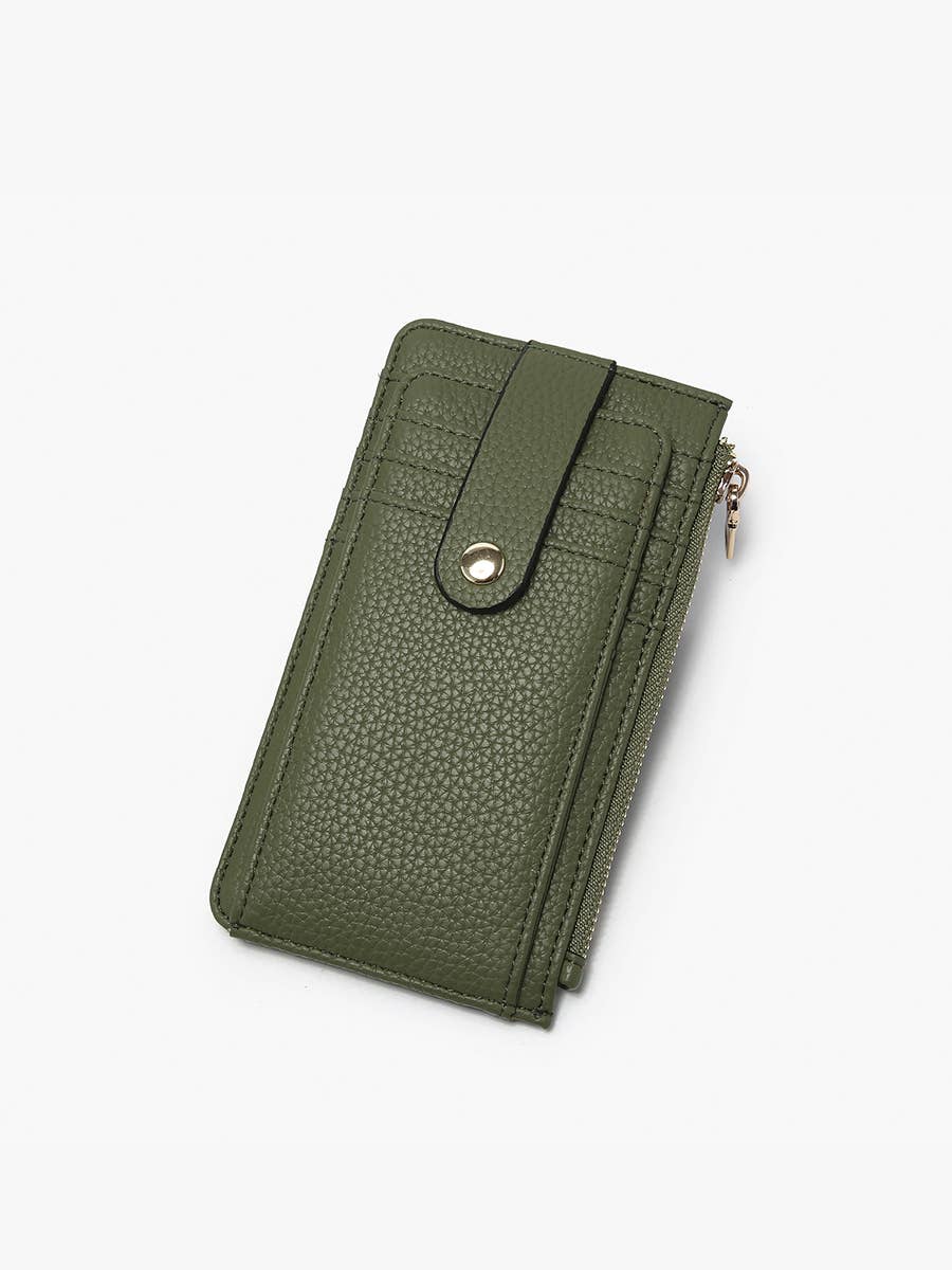 Mae Multi-Card Wallet w/ Strap Snap Closure