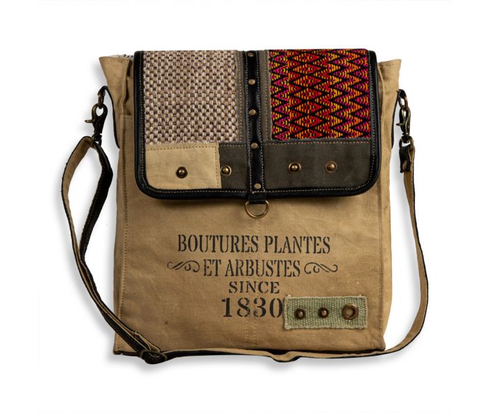 Sundown River Vintage Messenger Bag