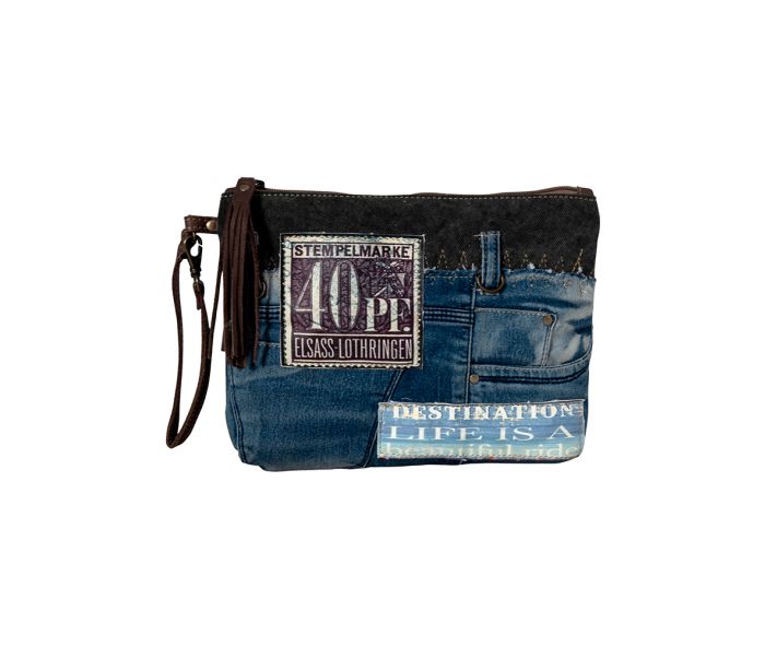 MYRA Gormully Denim Pouch
