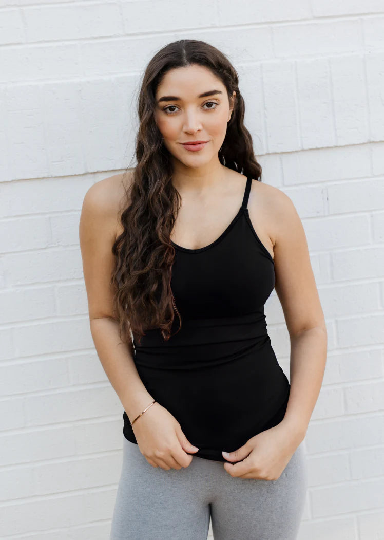 ELIETIAN BUILT IN BRA CAMI