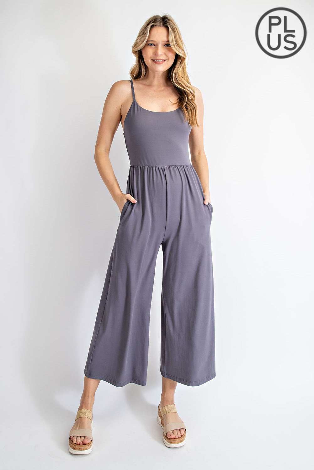 RAE MODE BUTTER SOFT TANK JUMPSUIT