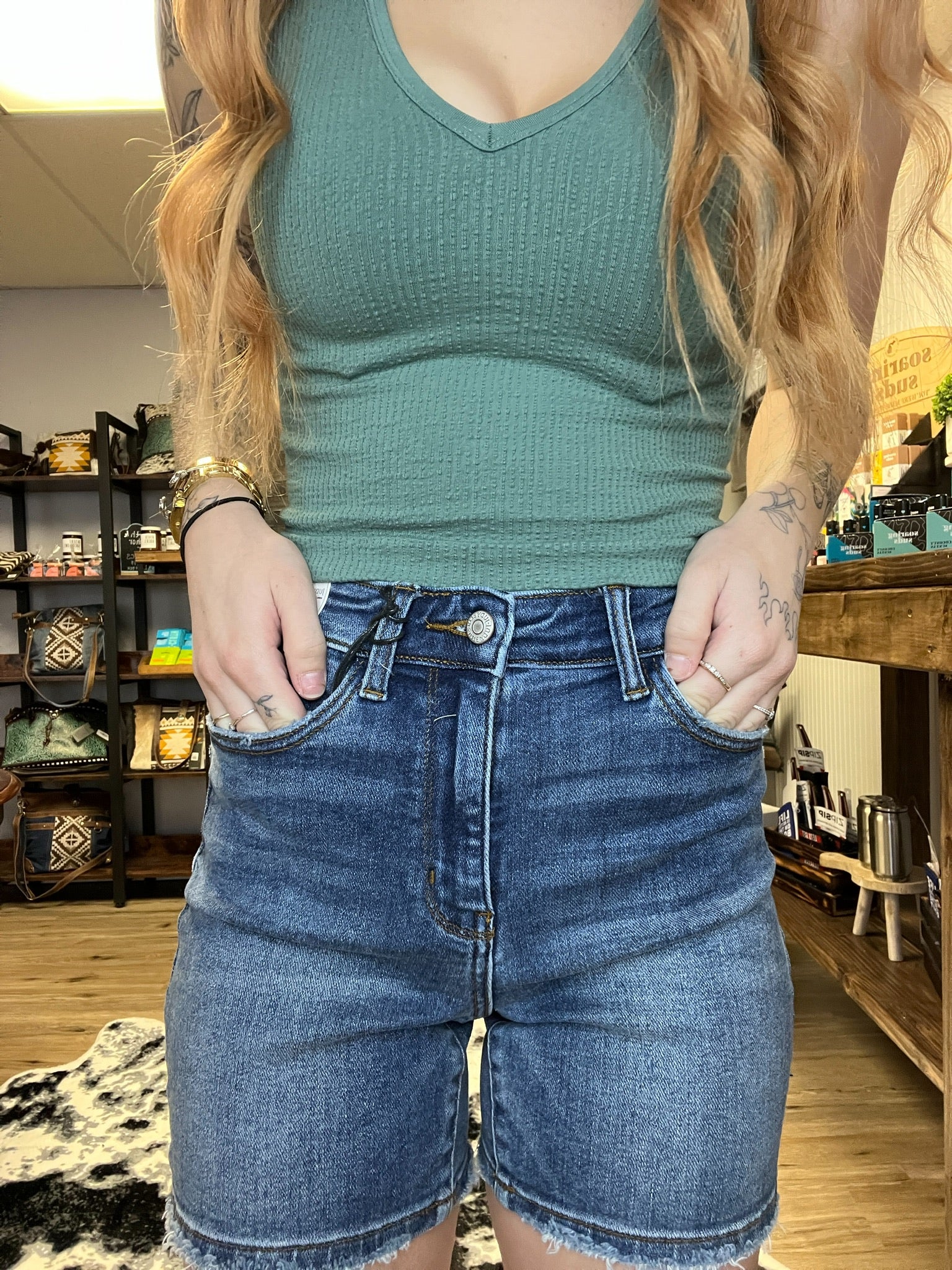 JUDY BLUE WAYSIDE SHORT