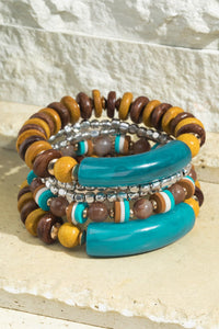 URBANISTA Bohemian Beaded Stretch Bracelet