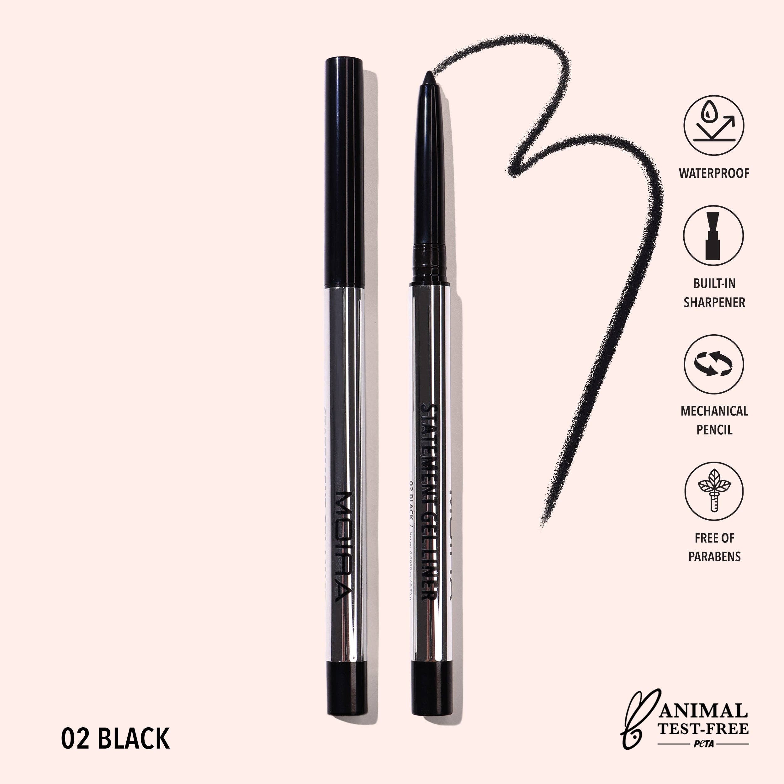 Statement Gel Liner  Black