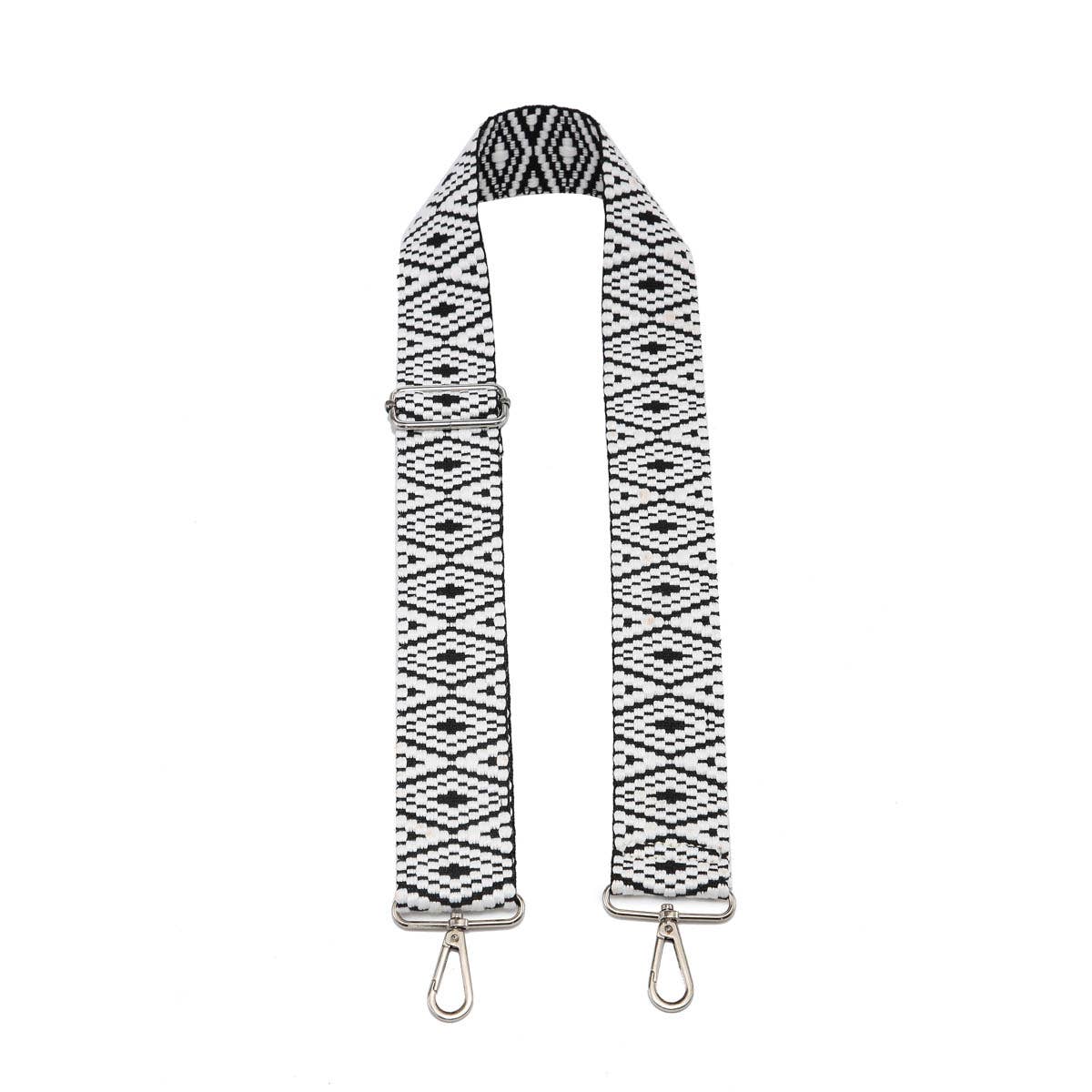 Jen & Co.NAVY/IVORY Bohemian Guitar Strap