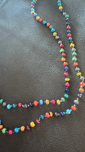 RAINBOW BEADED NECKLACE