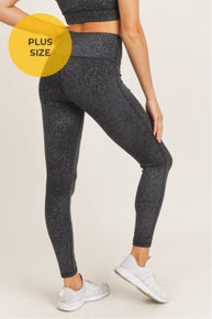 MONO B FLAKE FOIL HIGHWAIST LEGGING