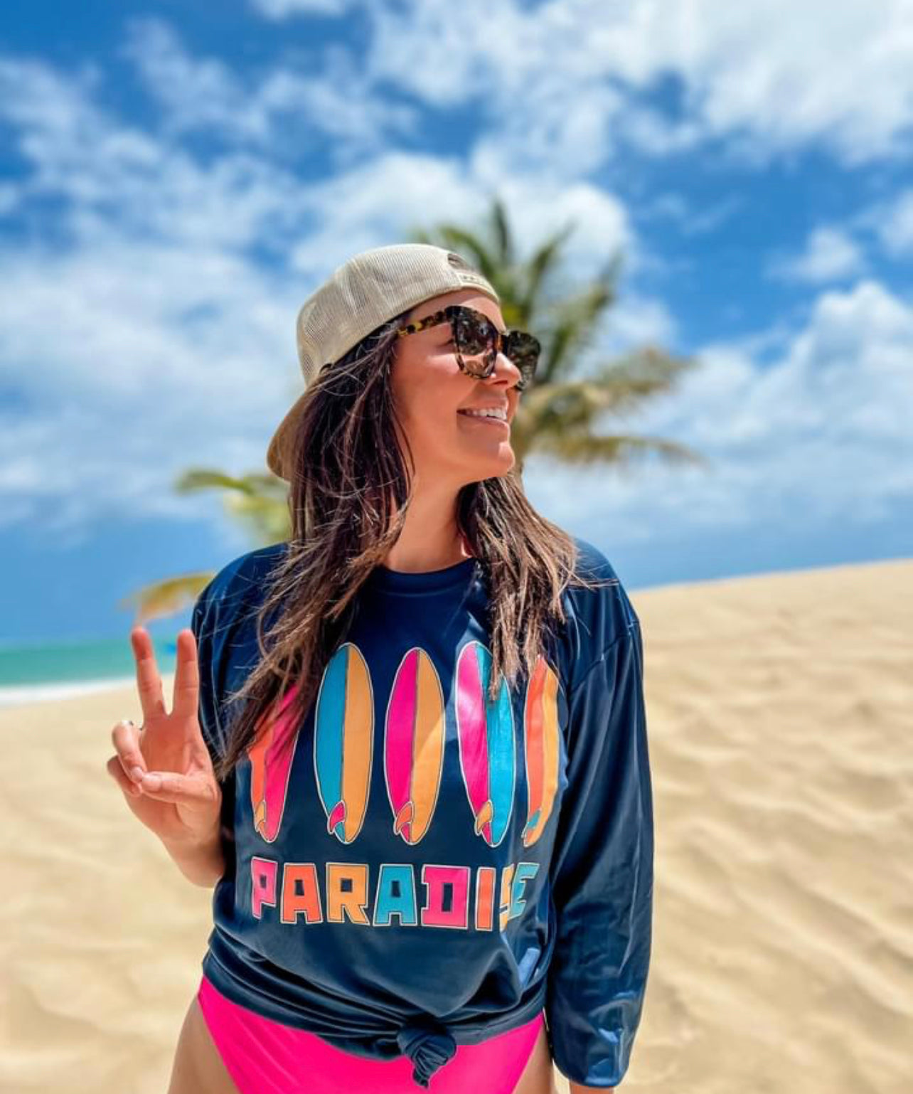 OLIVER & OTIS SUNNY SWIM TOP