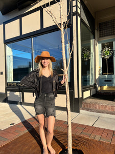 BUCKETLIST FRINGE LOOSE FIT JACKET