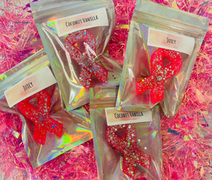 Breast Cancer Ribbon Vent Clips