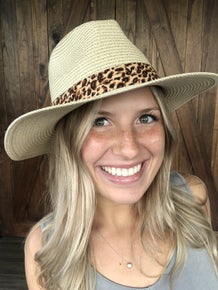 PANAMA HAT WITH  STRAP