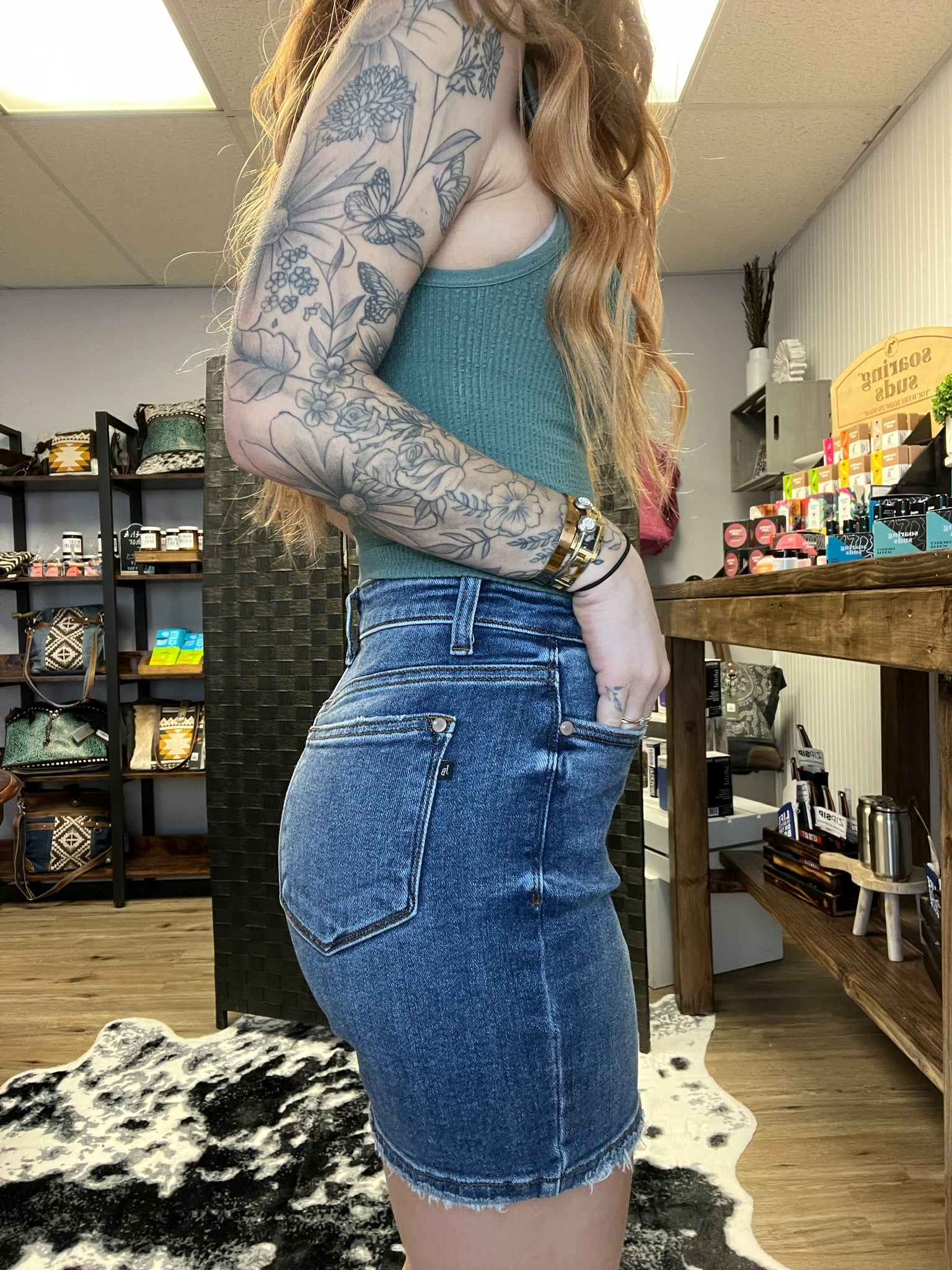 JUDY BLUE WAYSIDE SHORT