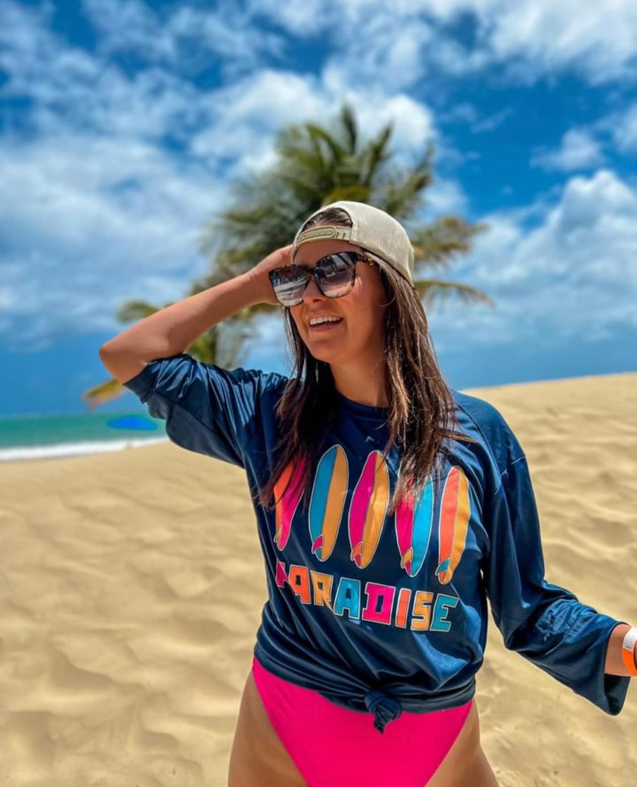 OLIVER & OTIS SUNNY SWIM TOP