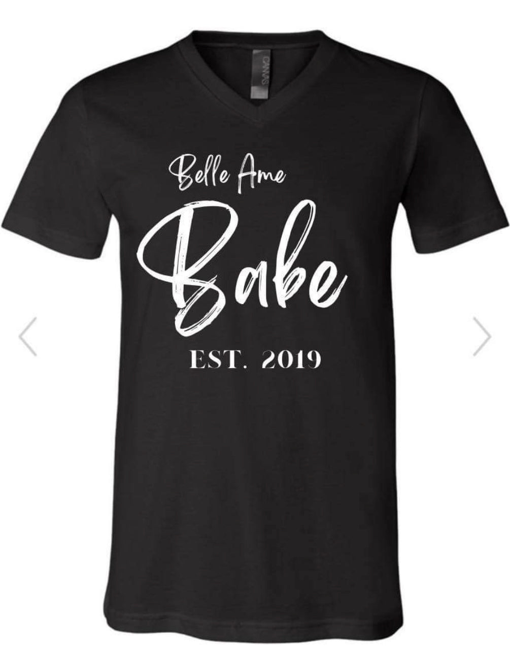 BELLE AME CREW NECK TEE