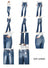 ZENANA MID RISE FLARE BELL DENIM