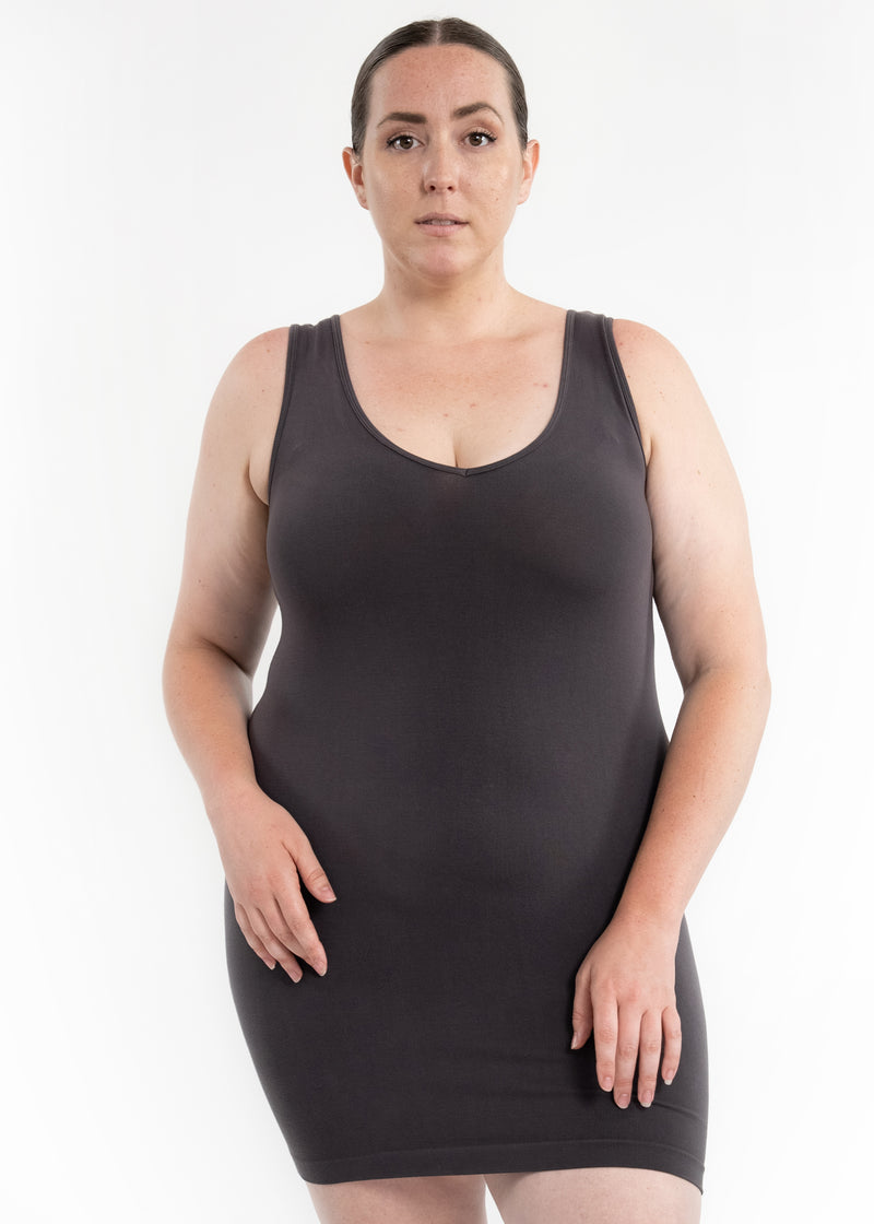 ELIETIAN  PLUS DRESS LENGTH TANK