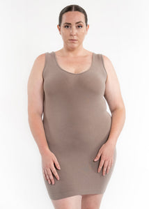 ELIETIAN  PLUS DRESS LENGTH TANK