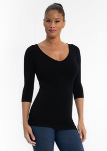 ELIETIAN 3/4 SLEEVE TOP