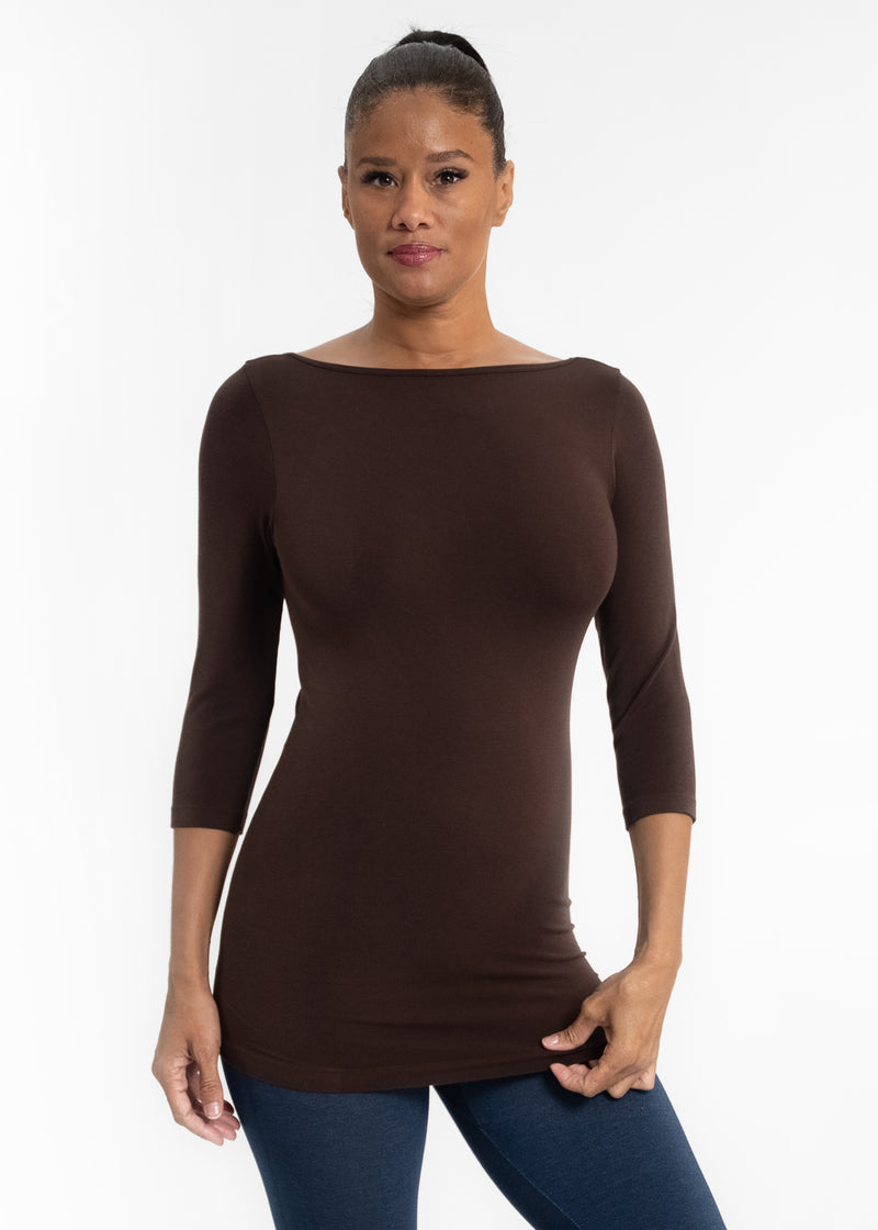 ELIETIAN 3/4 SLEEVE TOP