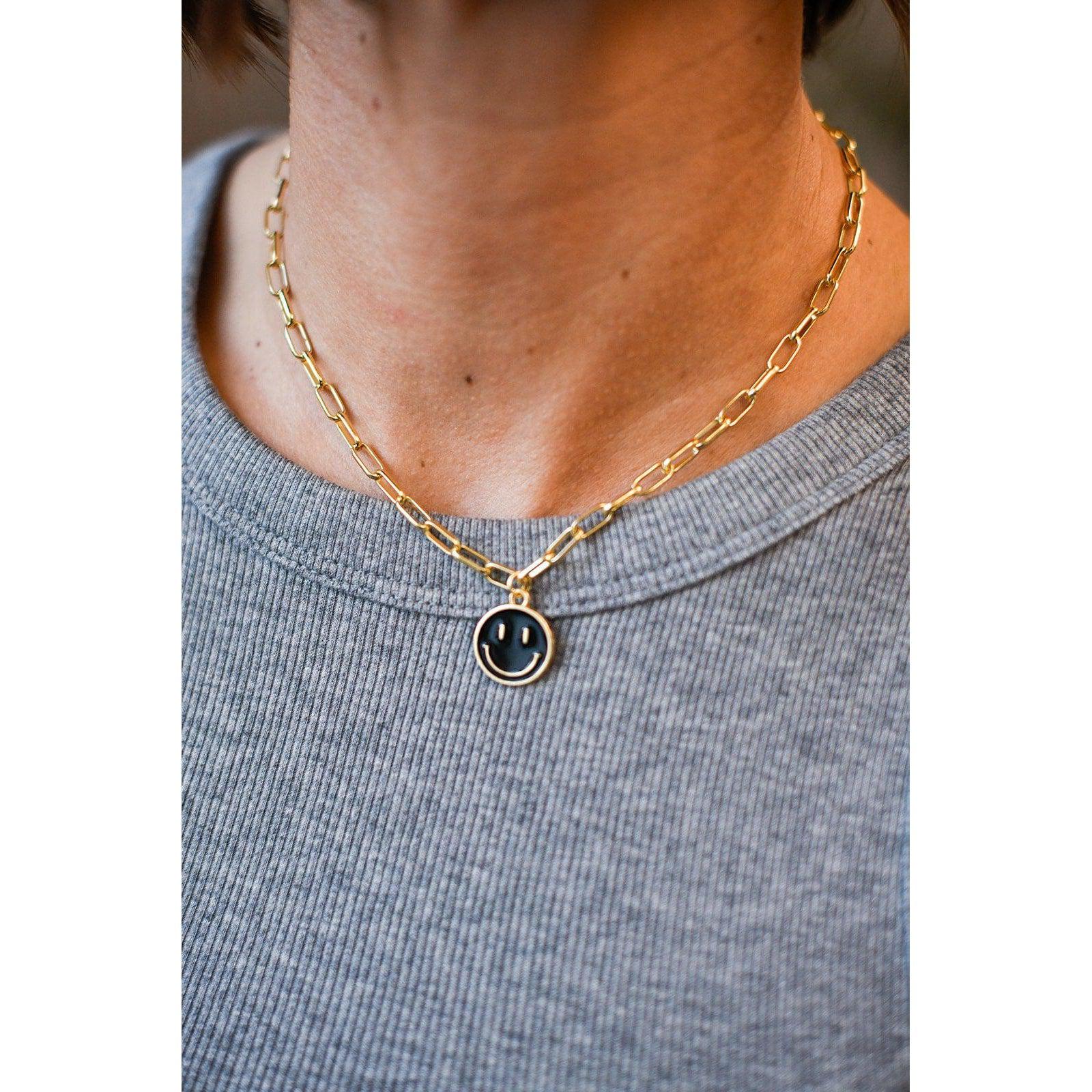 SMILEY FACE PENDANT