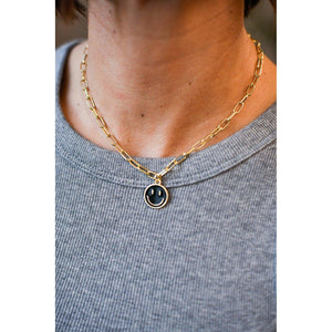 SMILEY FACE PENDANT