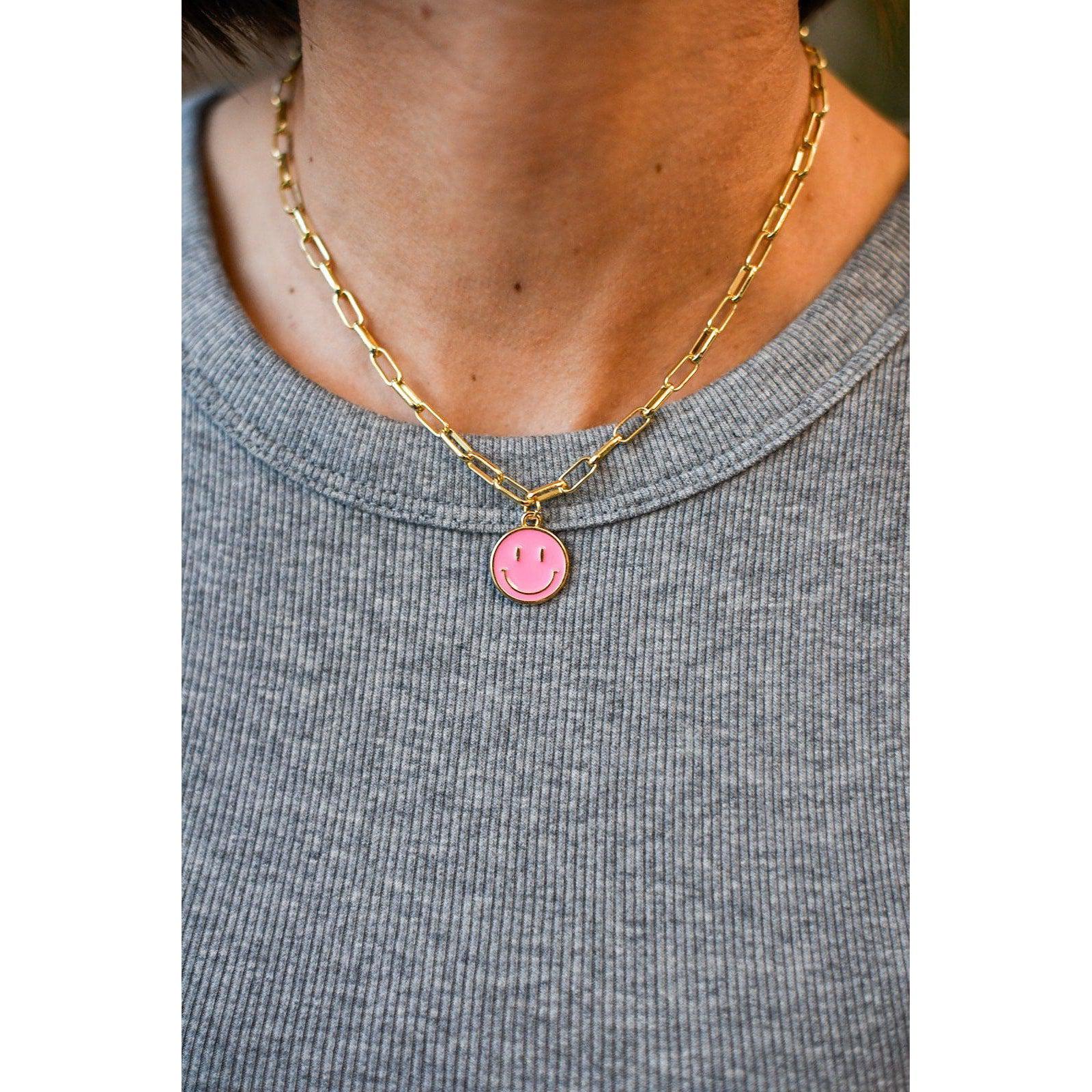 SMILEY FACE PENDANT