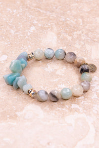 ROSALIE BRACELET IN AMAZONITE