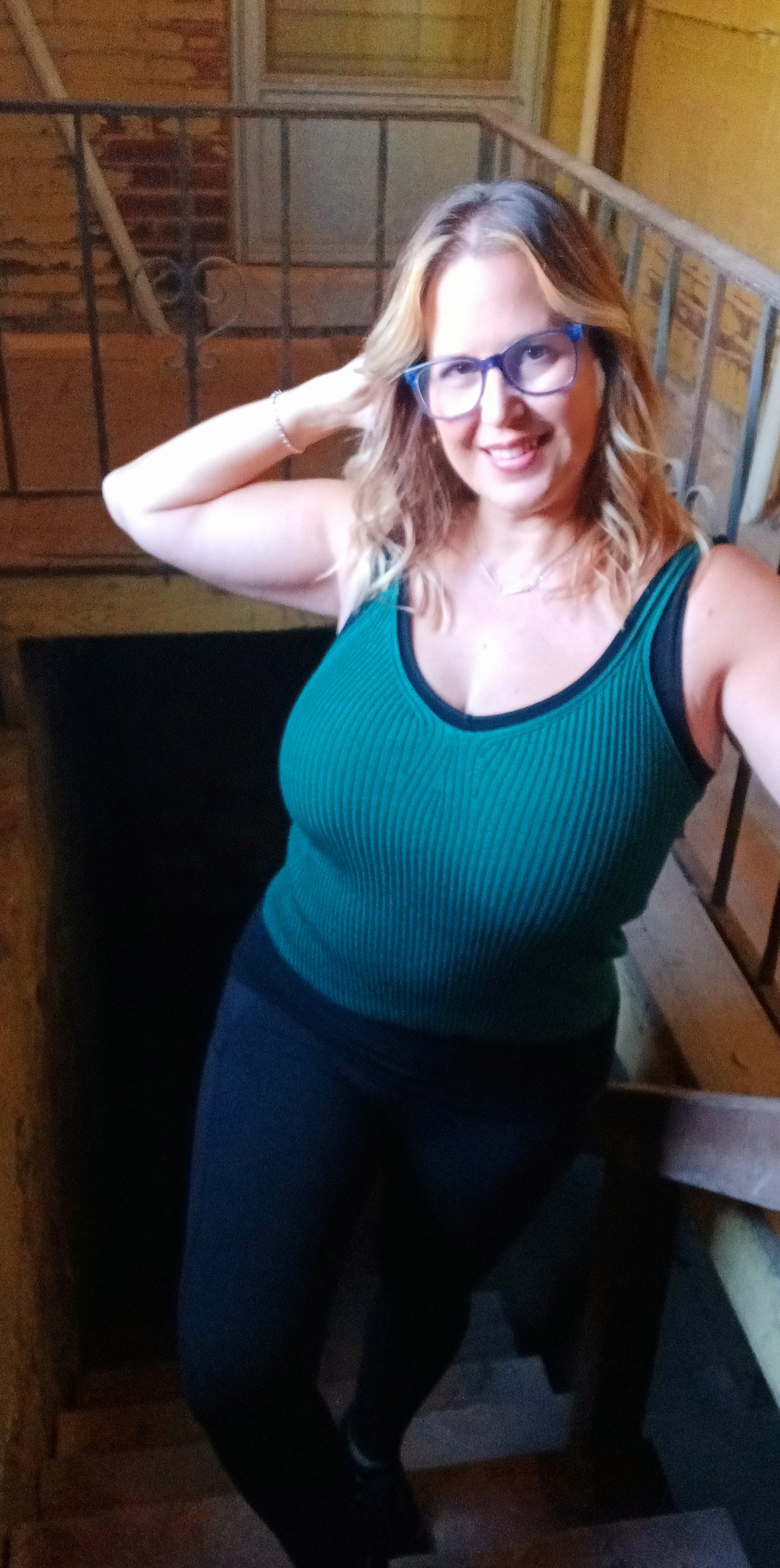 EESOME RIBBED KNIT TANK