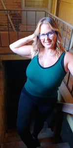 EESOME RIBBED KNIT TANK