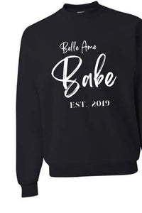 BELLE AME CREW SWEATSHIRT