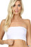 ZENANA 7 INCH SEAMLESS SOLID BANDEAU