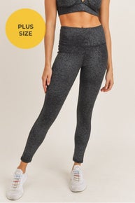 MONO B FLAKE FOIL HIGHWAIST LEGGING