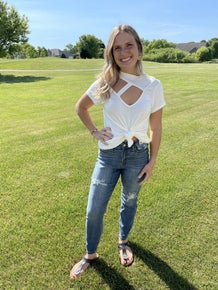 JUDY BLUE LONG FREY HEM HEIDI