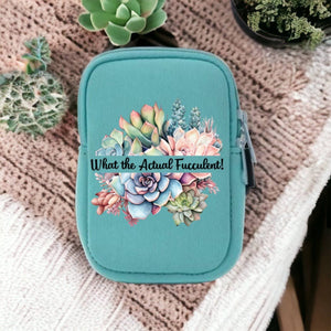 "Cheeky" Neoprene Tumbler Bag | What Actual Fucculent