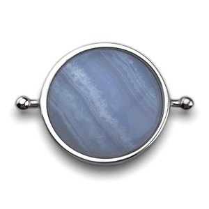CONQUERing - Blue Lace Agate Crystal Spinner