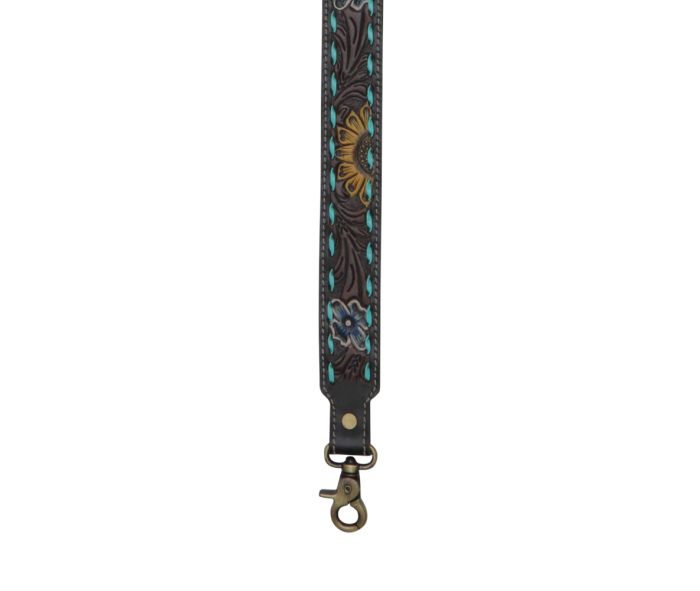 MYRA TURQUOISE WEAVED STRAP
